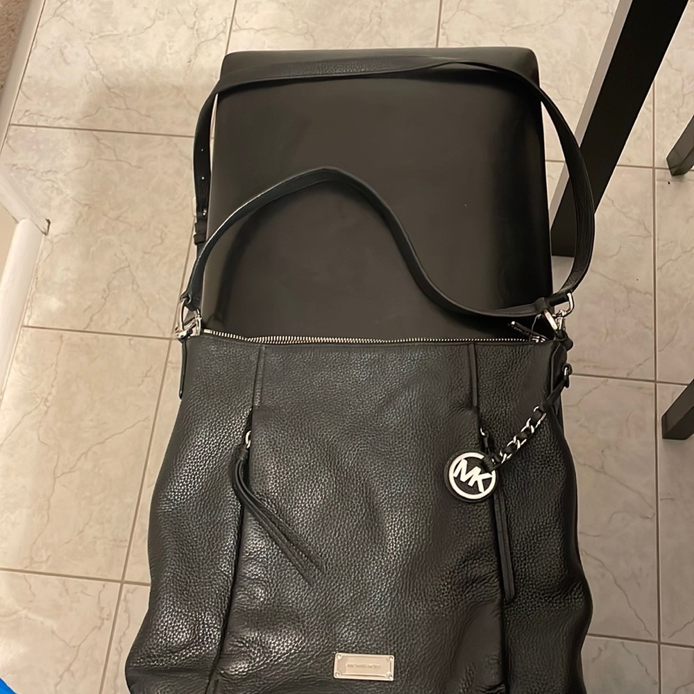 Michael Kors black shoulder bag